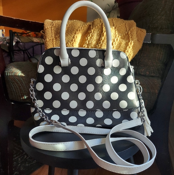 Madden Girl Polka Dot Crossbody Bag - Picture 3 of 4